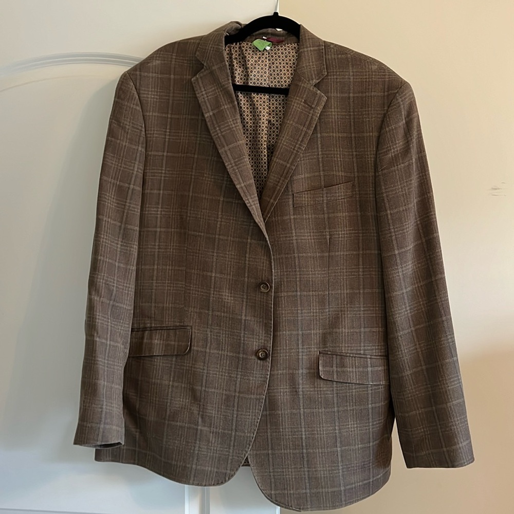 Men’s brown Johnston & Murphy Blazer